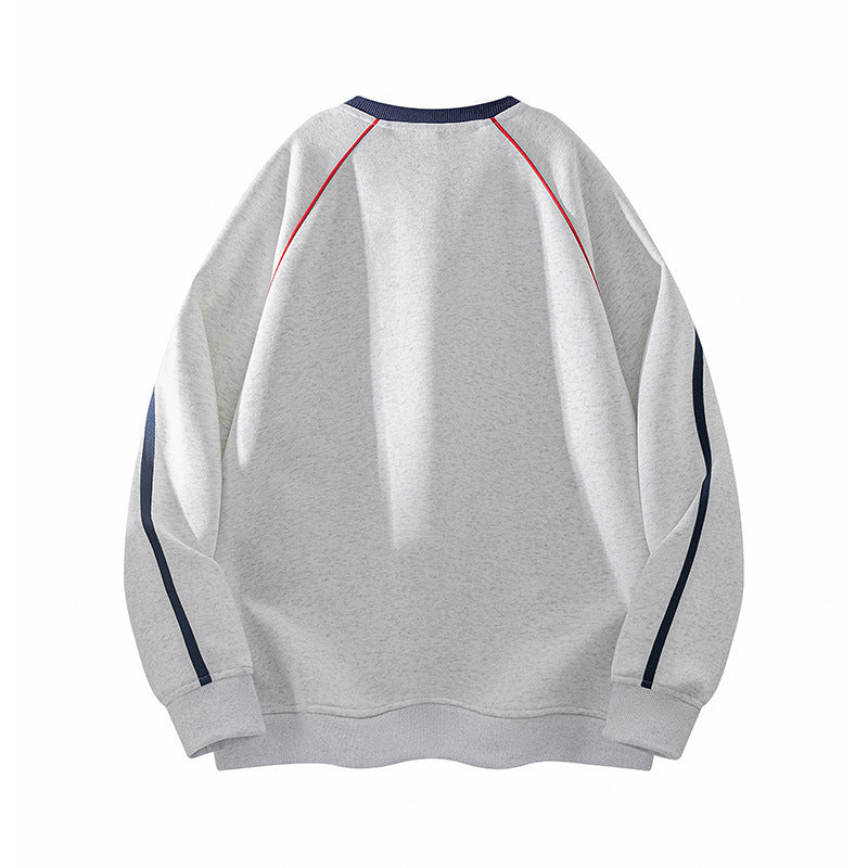 Sportliches Patchwork Sweatshirt Herren