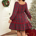 Elegantes A-Linien Kleid mit V-Ausschnitt