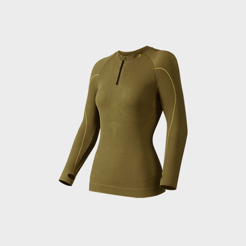Nahtloses, schnelltrocknendes Baselayer für Herren