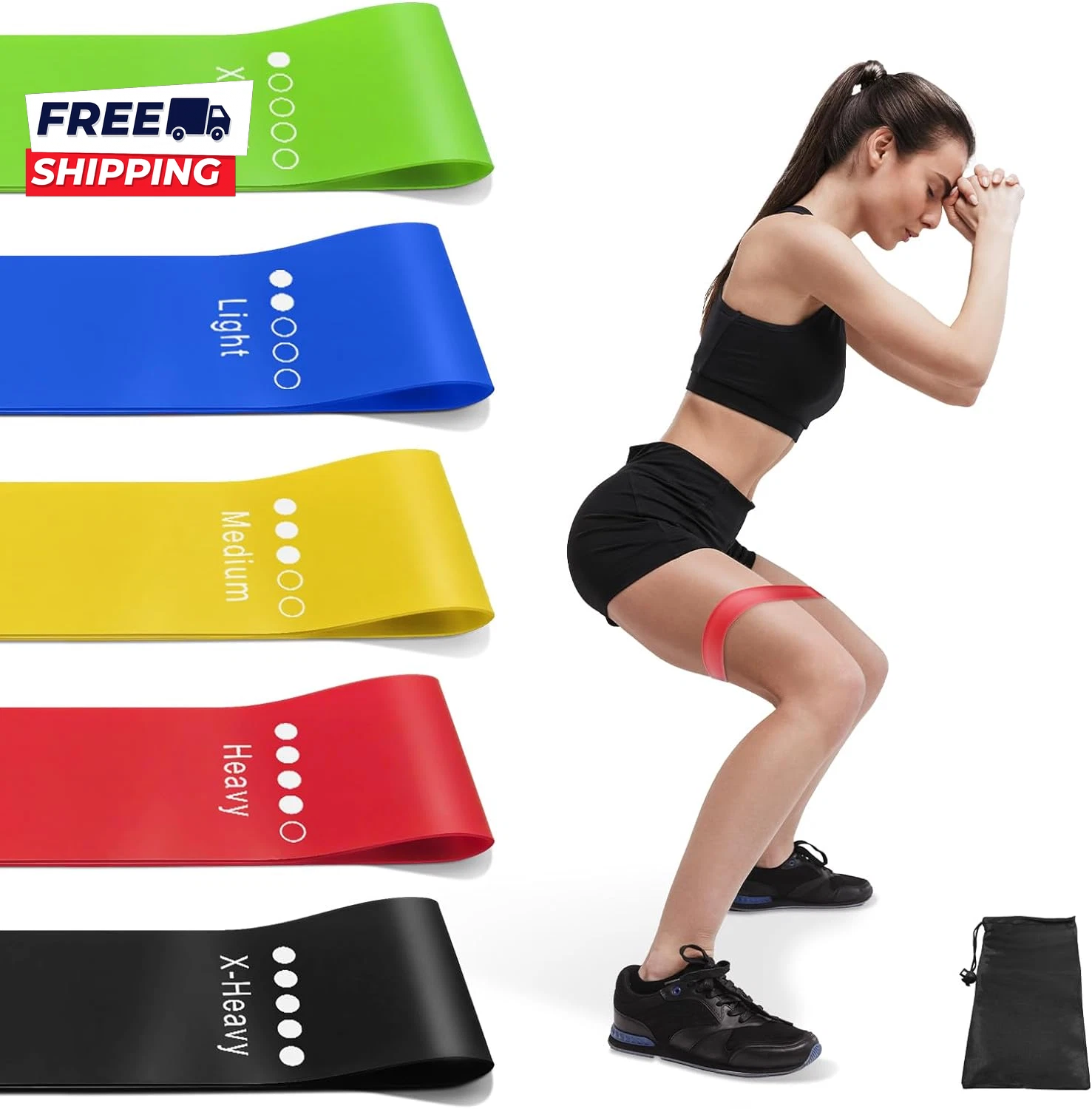Widerstandsband-Set für Fitness