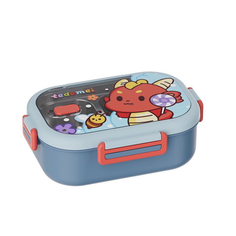 Lunchbox mit zwei Fächern, Edelstahl – Bild 8 | LuxeStyle