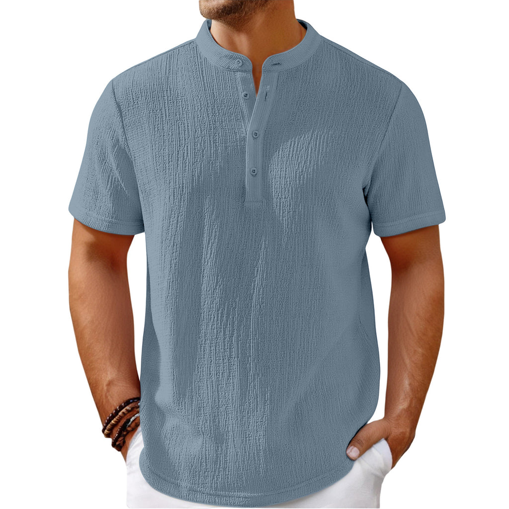 Herren Leinenhemd gestreift – Bild 5 | LuxeStyle