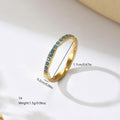 Ring mit Zirkonia-Einlagen – Bild 9 | LuxeStyle