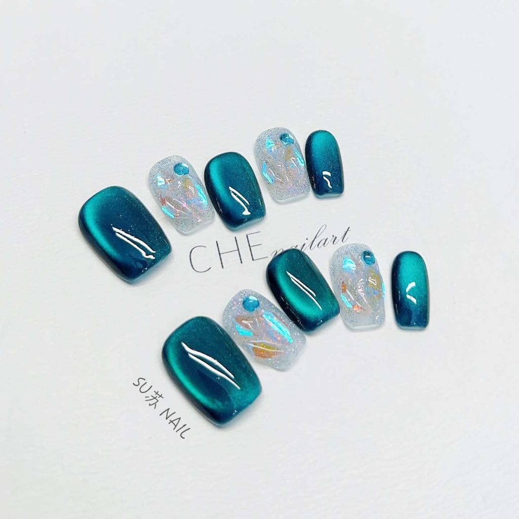 Nagelsticker Weiss