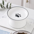 Hoher Keramiknapf für Katzen – Kippsicher | LuxeStyle