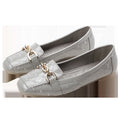Bequeme Leder-Schuhe mit eckiger Spitze