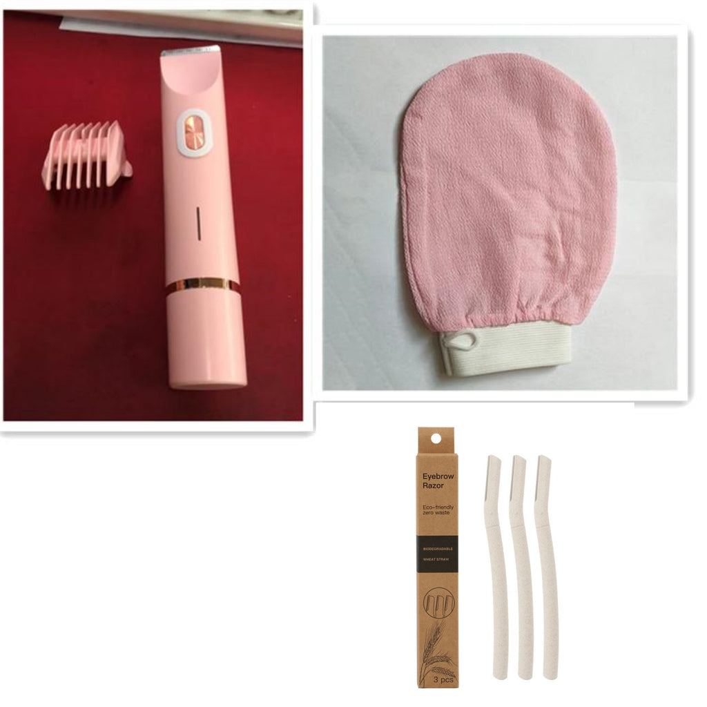 2-in-1 Damenrasierer für Körper & Bikinizone