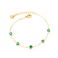 Vergoldetes Edelstahl-Armband im Retro-Stil | LuxeStyle