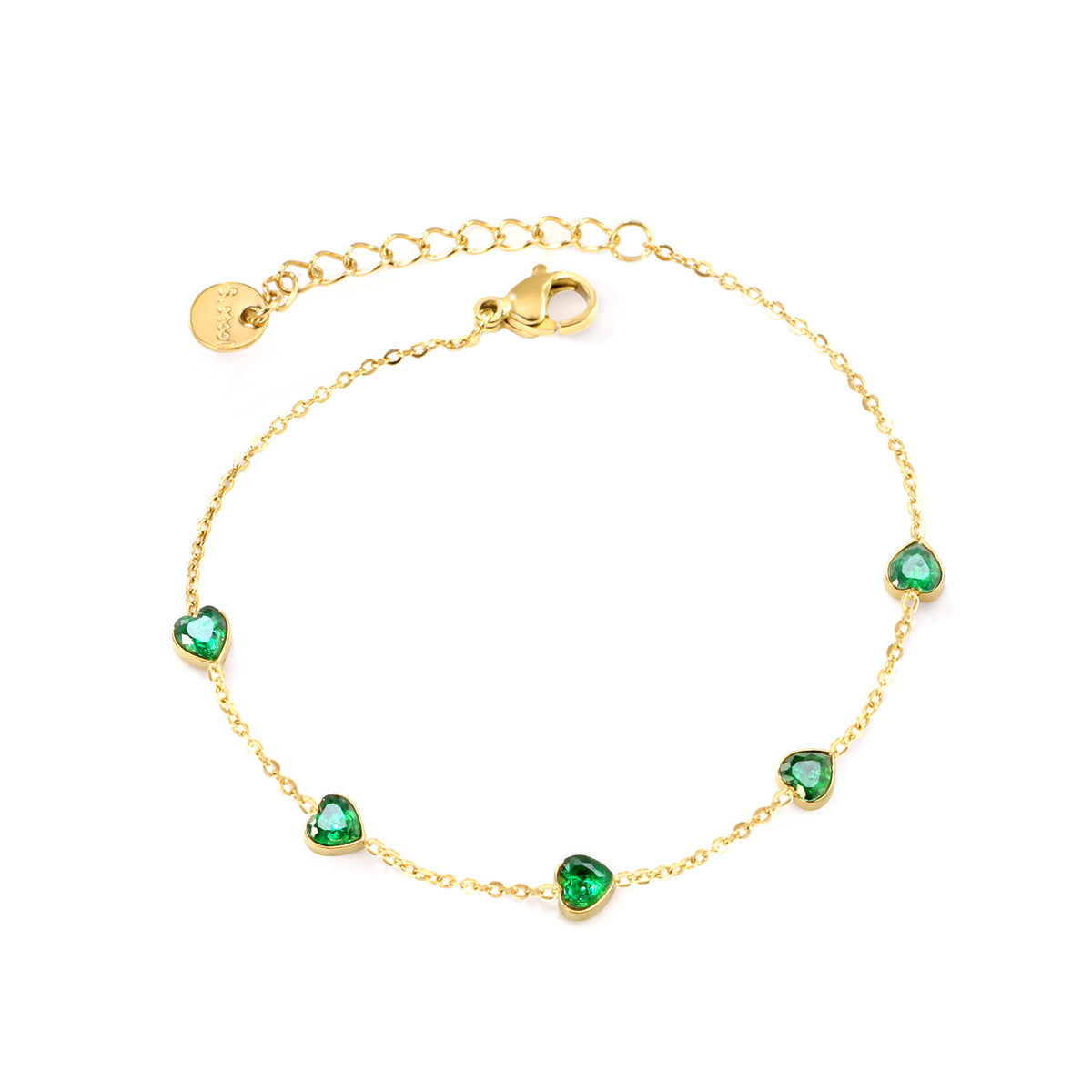 Vergoldetes Edelstahl-Armband im Retro-Stil | LuxeStyle