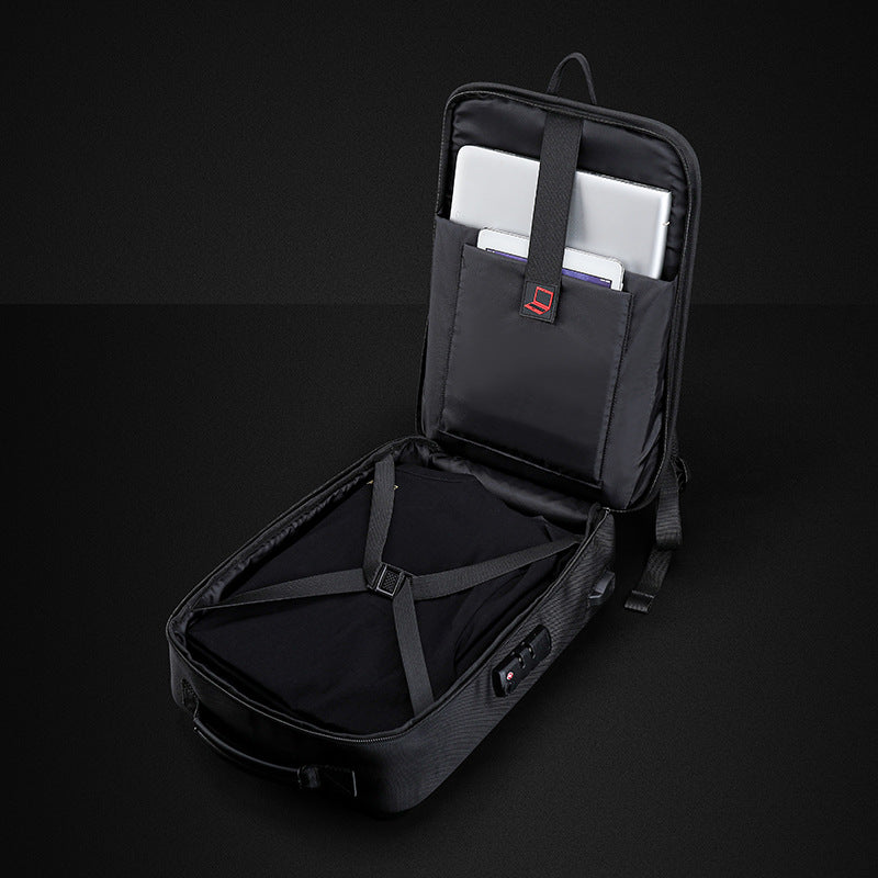 Business Laptop Rucksack mit Hartschale – Bild 5 | LuxeStyle