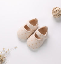 Baumwoll-Indoor-Schuhe für Kleinkinder mit Anti-Rutschsohle