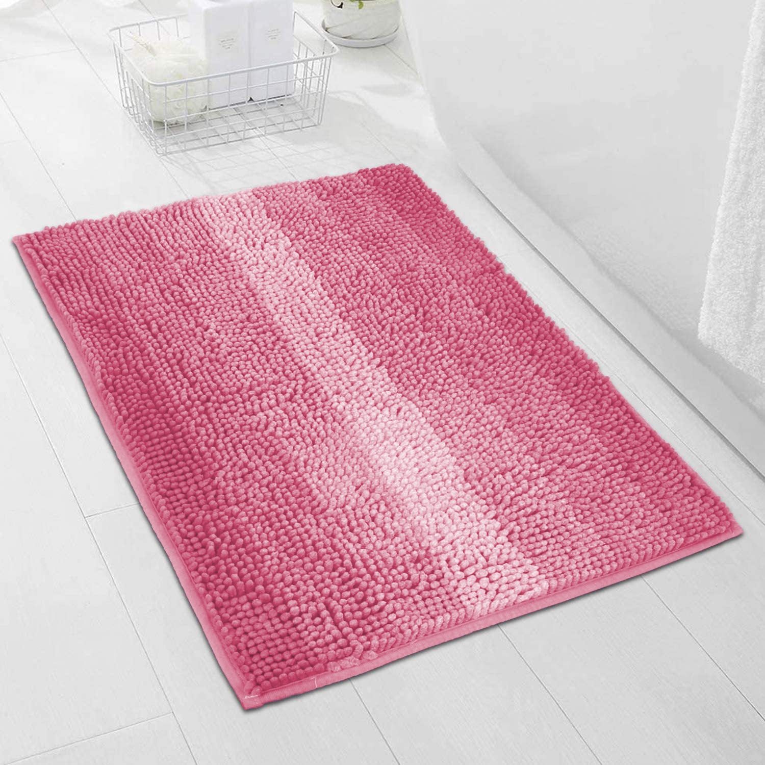 Badezimmer-Eingangsteppich mit Farbverlauf