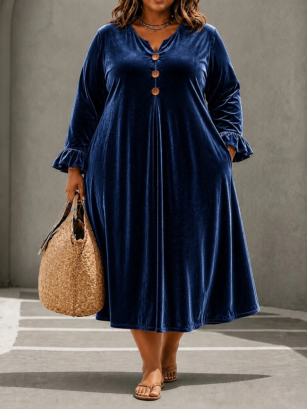 Leichtes Damenkleid