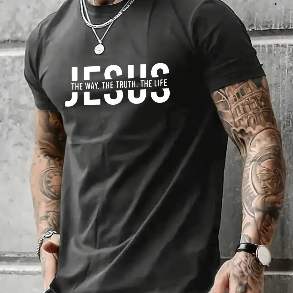 Cäsualer Kurzarm Pullover für Herren