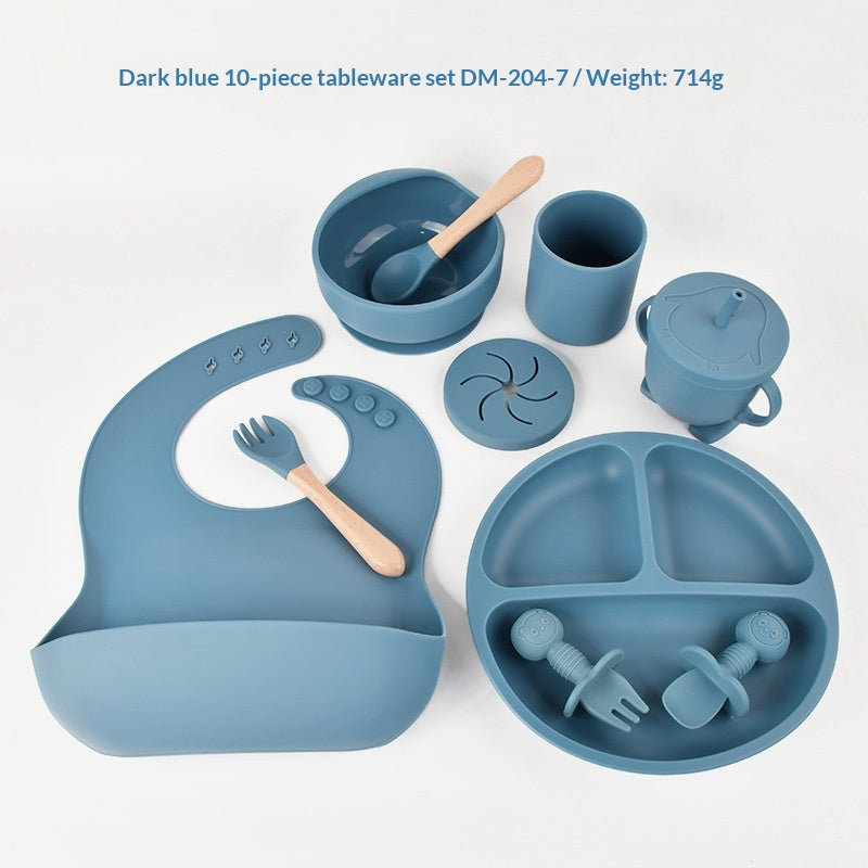 Silikon-Dinner-Set für Babys & Kleinkinder