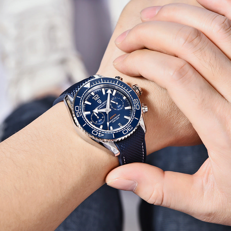 24-Stunden Kalender Quarz-Herrenuhr – Bild 14 | LuxeStyle