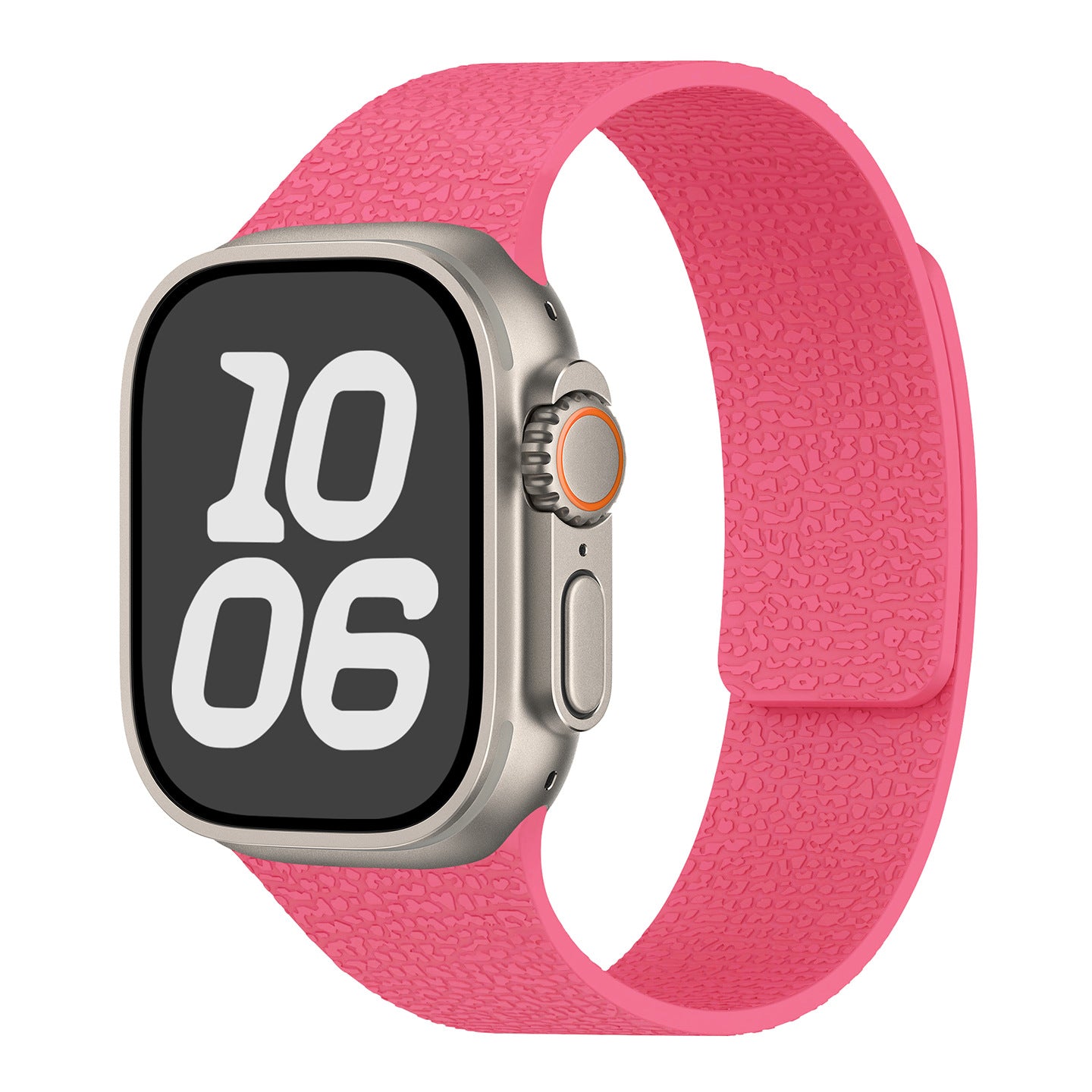 IwatchS10 Silikonarmband mit Litschi-Muster