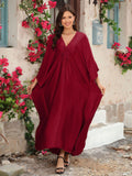 Strand-Cover-up, locker geschnitten