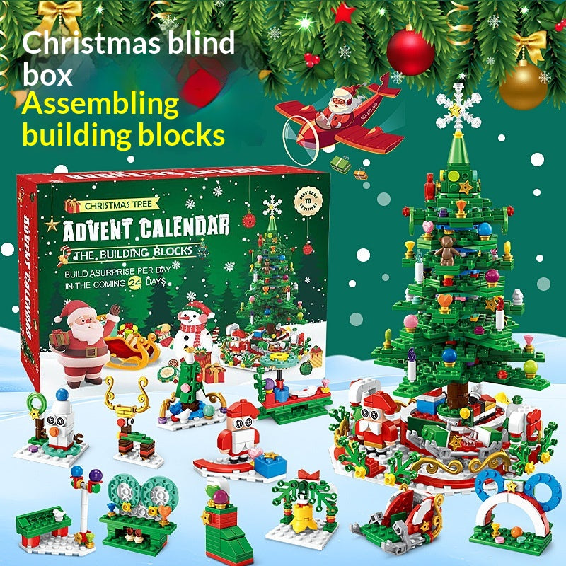 24 Überraschungen Bausteine Geschenkset