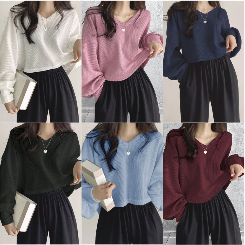 Einheitliches Pullover-Top