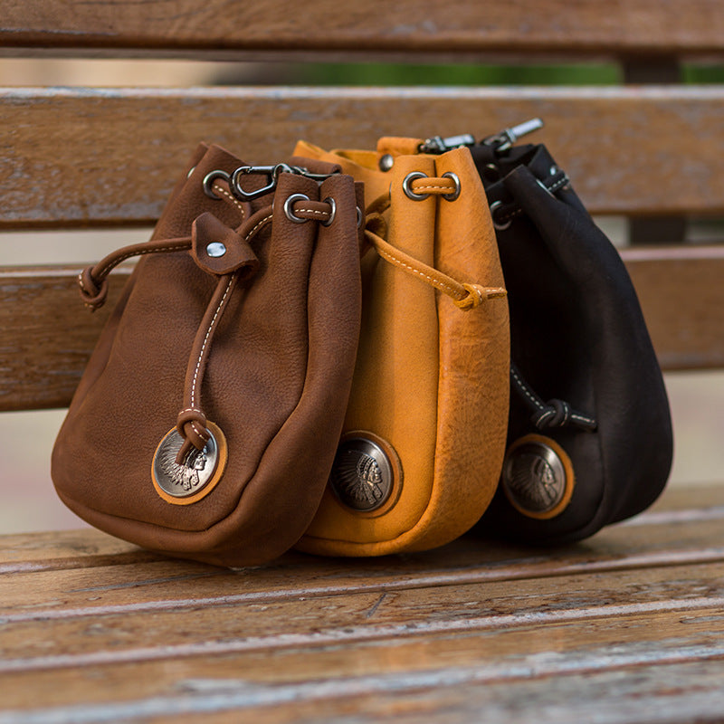 Vintage Bauchtasche aus Rindsleder – Bild 7 | LuxeStyle