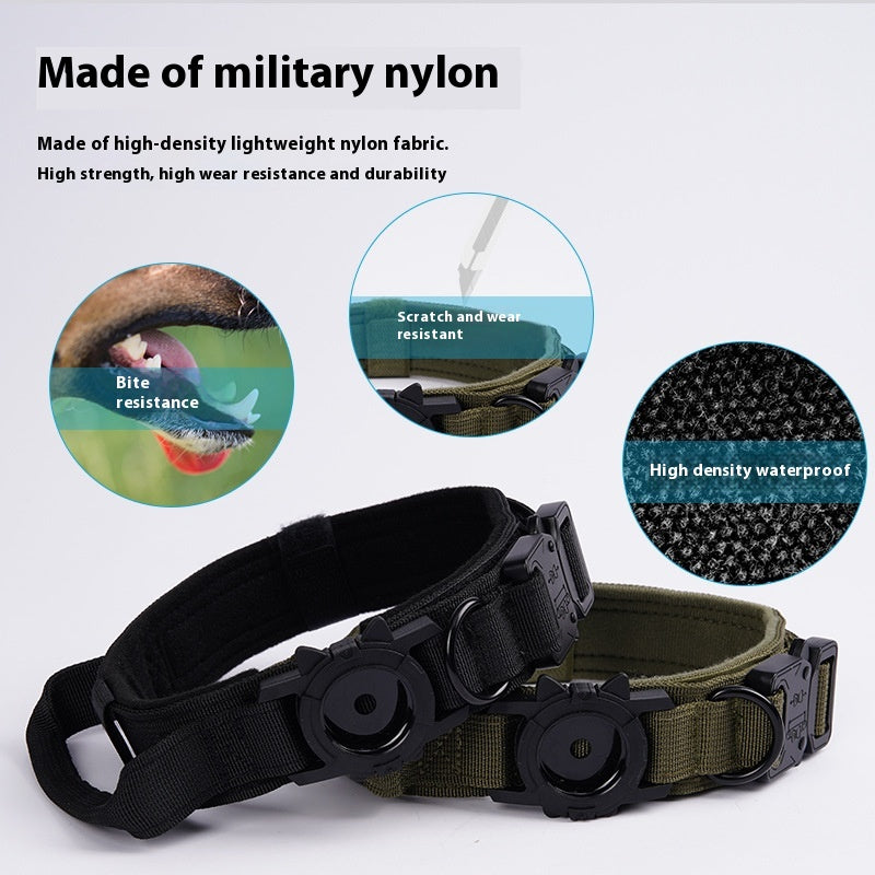 Hundehalsband mit Schutzhülle für Locator – Bild 4 | LuxeStyle