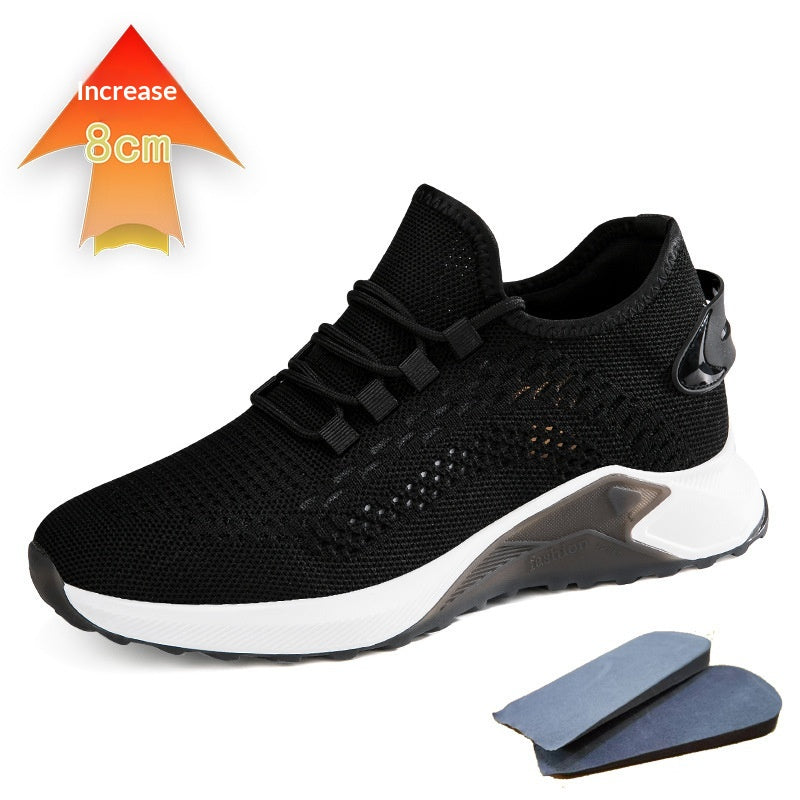 Herren Mesh Sportschuhe mit integrierter Erhöhung