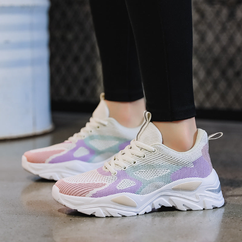 Atmungsaktive Plattform Sneaker – Bild 3 | LuxeStyle