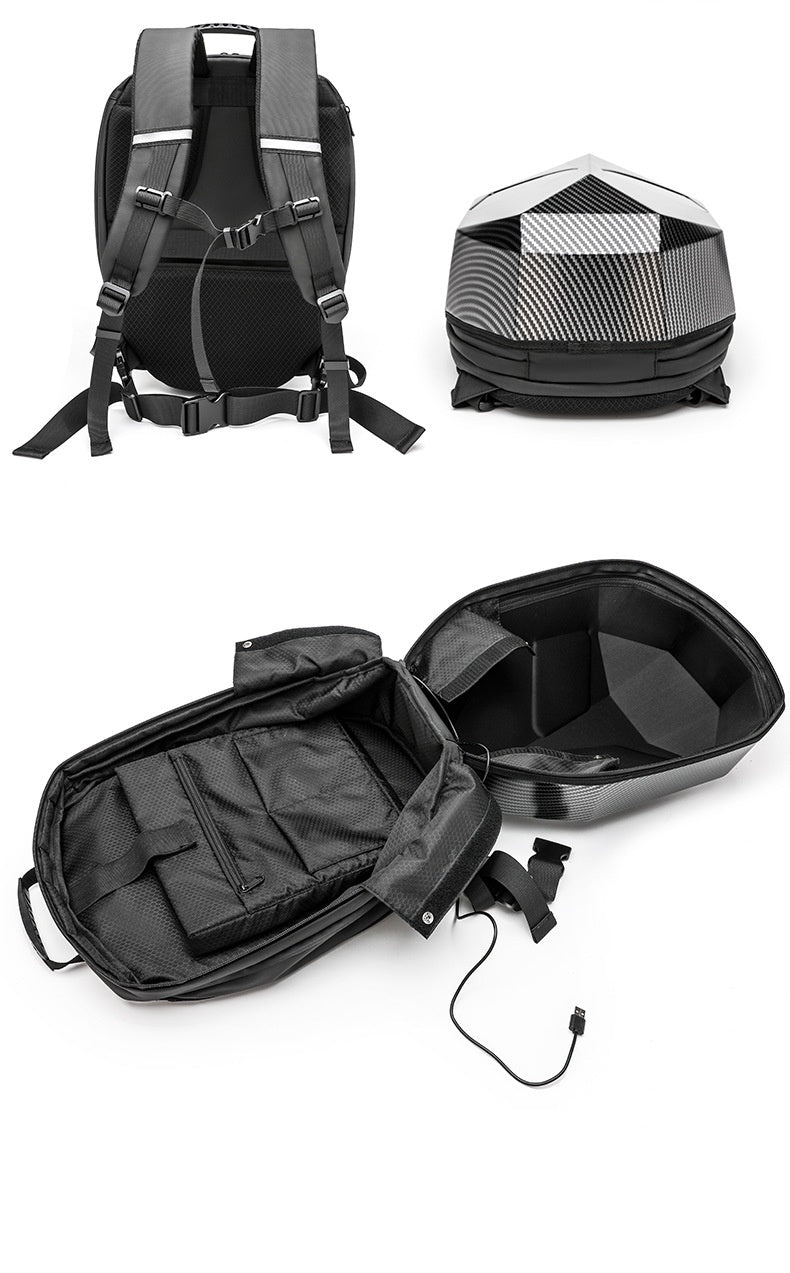 Wasserdichter Motorradhelm-Rucksack
