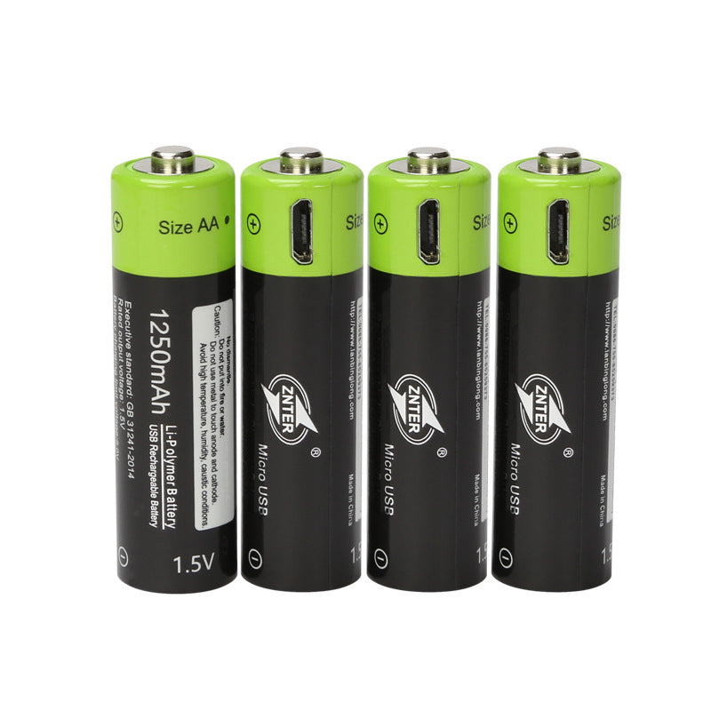 USB-Ladebares Lithium-Batterie-Set AA – Bild 5 | LuxeStyle