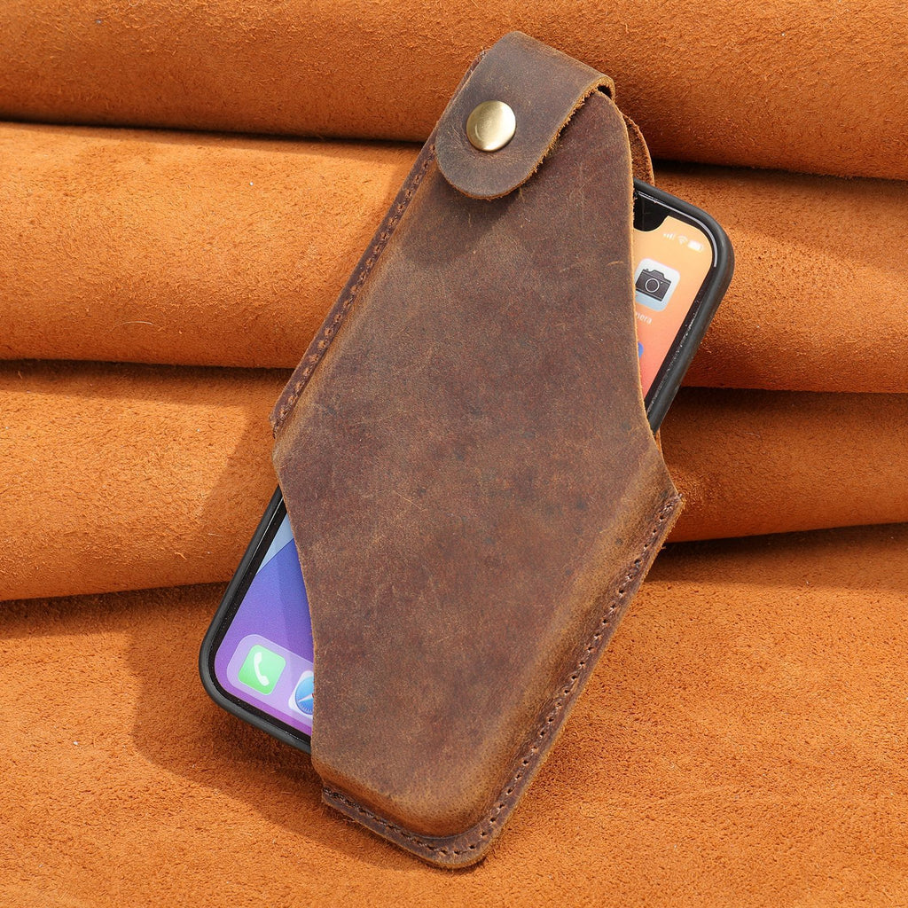 Kleine Leder-Handytasche