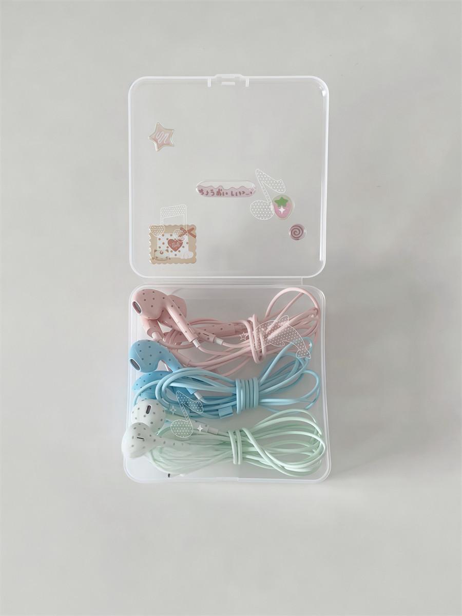 Kabelgebundene In-Ear Kopfhörer im Korean-Stil