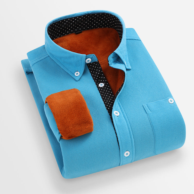 Herren Flanellhemd Langarm Regular Fit – Bild 5 | LuxeStyle