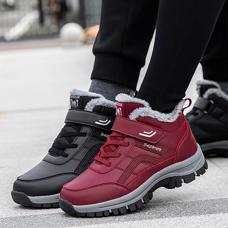 Warme, wasserdichte High-Top Winterschuhe für Damen