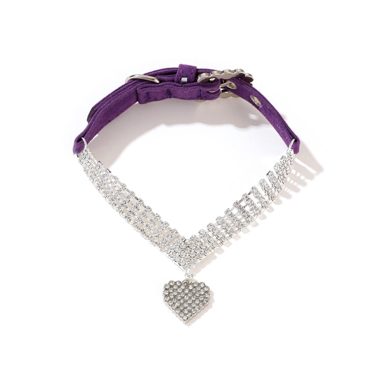 Halsband und Leine – Polyester, einfarbig – Bild 4 | LuxeStyle