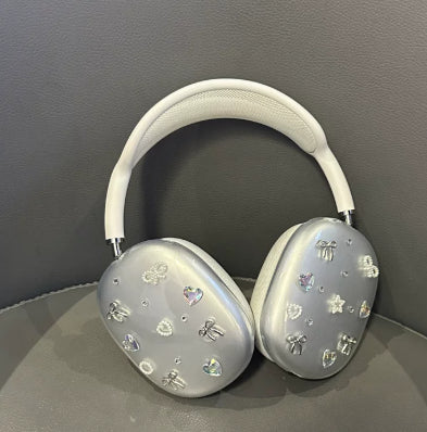 Schutzhülle für AirPods Max (Schleife & Herz) – Ansicht 2