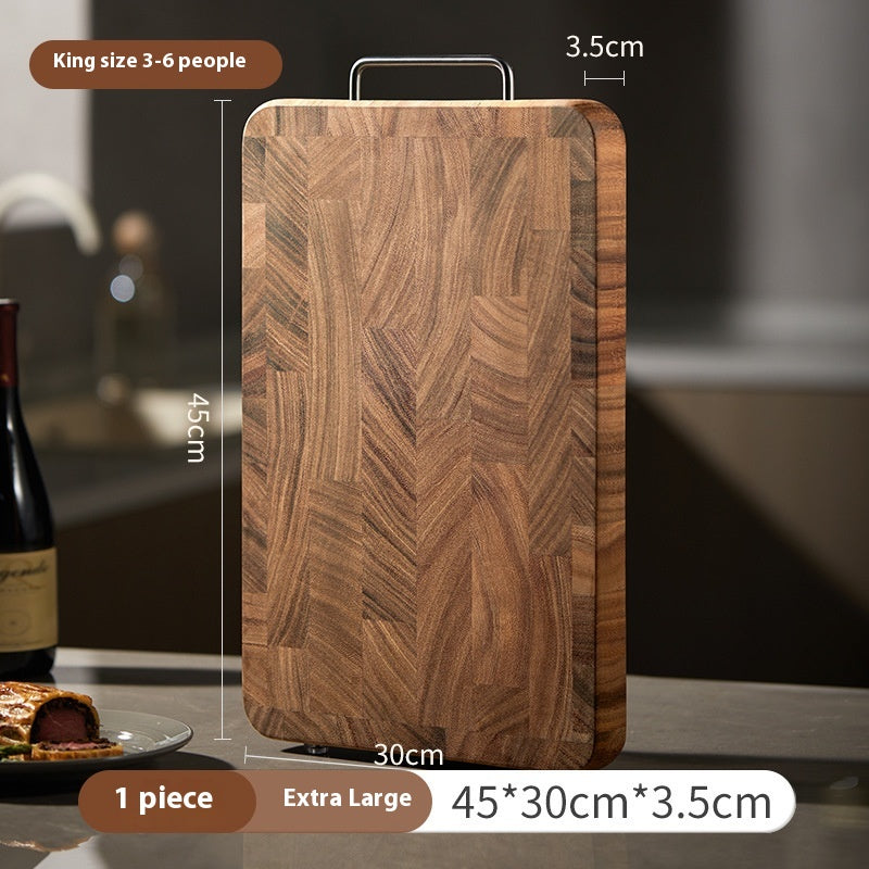 Kochbrett aus Massivholz – doppelseitig | LuxeStyle