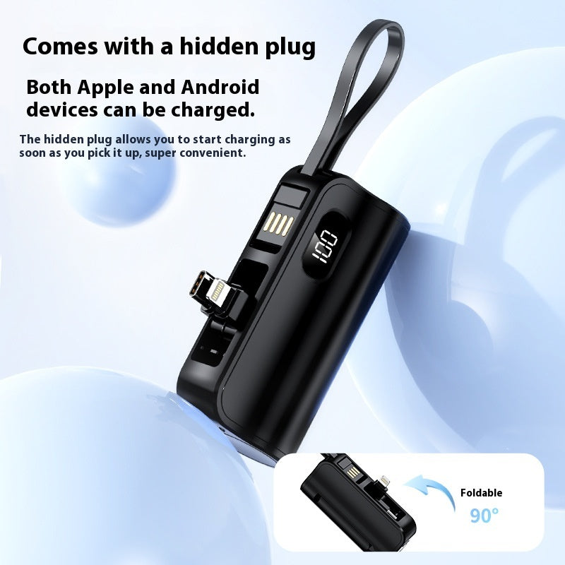 Mini Capsule Power Bank 5000 mAh