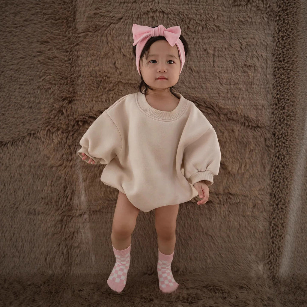 Fleece-gefütterter Strampelanzug für Babys – Bild 3 | LuxeStyle