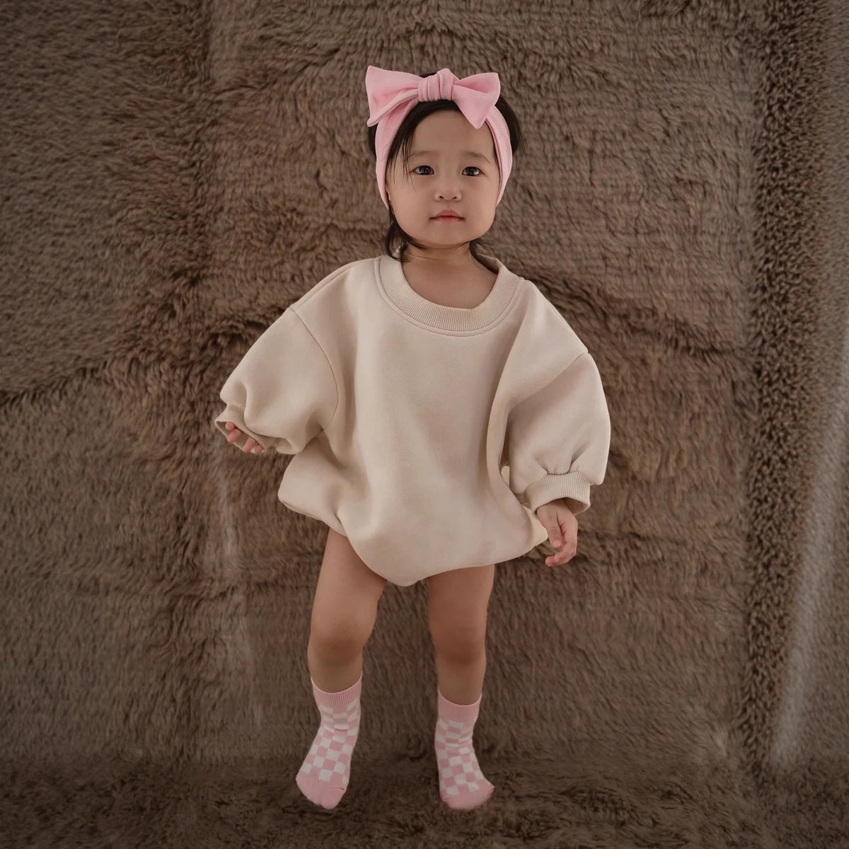 Fleece-gefütterter Strampelanzug für Babys – Bild 3 | LuxeStyle