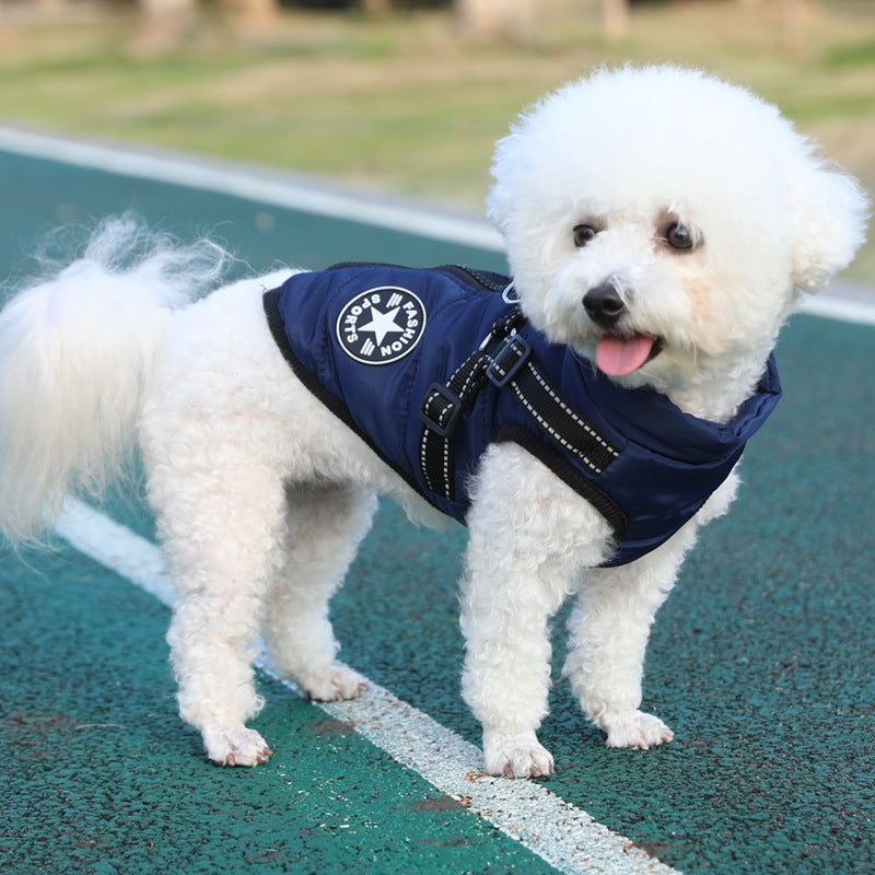 Wärmendes Hunde-Kleid aus Baumwolle