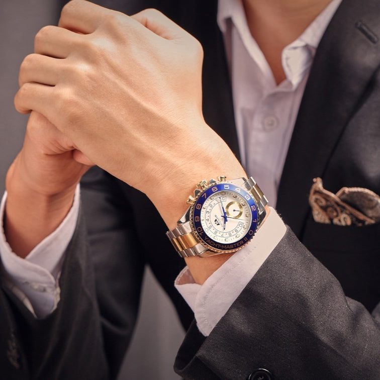 Herren-Automatik Armbanduhr
