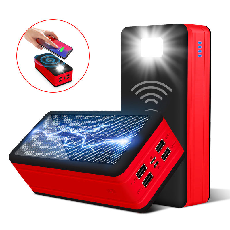 Grosse Kapazität Portable Powerbank mit Solar