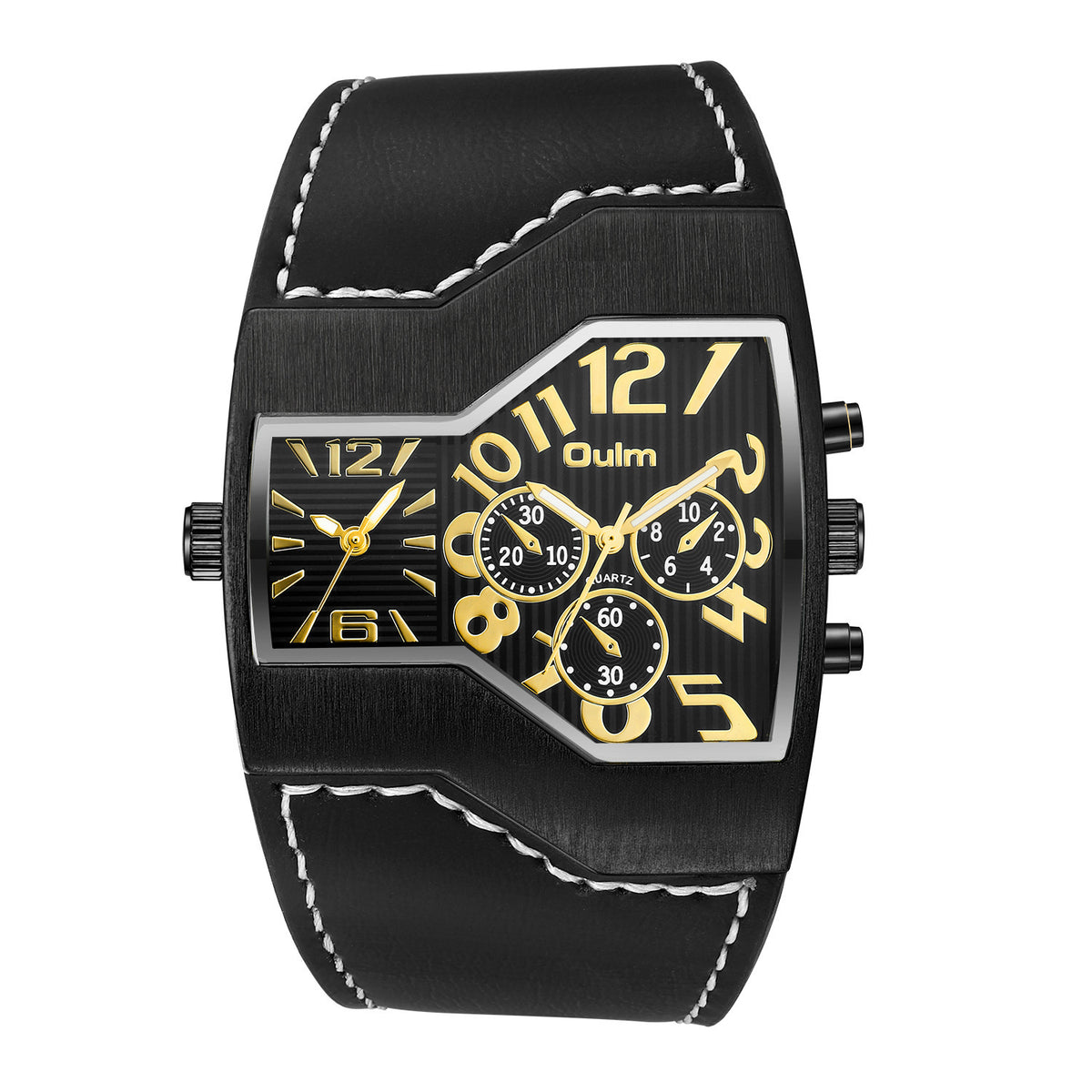 Premium Herrenuhr mit grossem Zifferblatt – Bild 4 | LuxeStyle