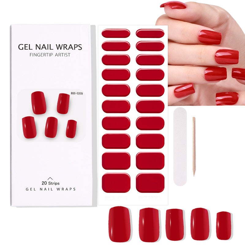 Pure Color UV Gel-Nagelsticker