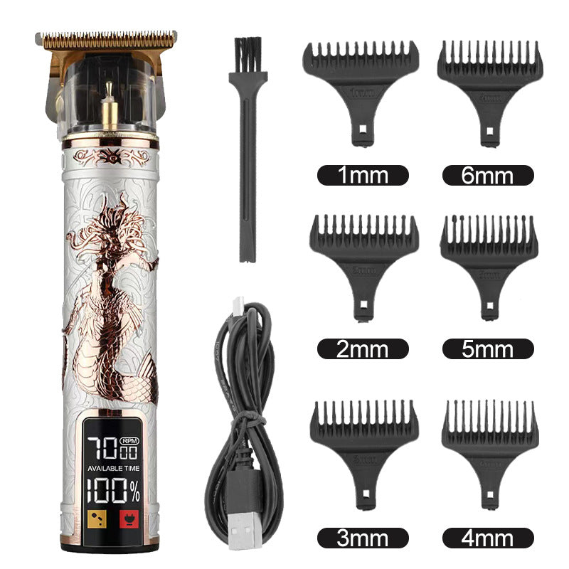Retro Haarschneider – Präzision für Ölfrisuren & Gravuren