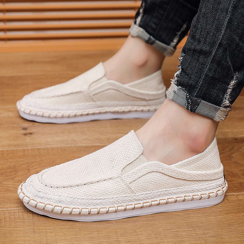 Herren Canvas Loafers im Beijing-Stil