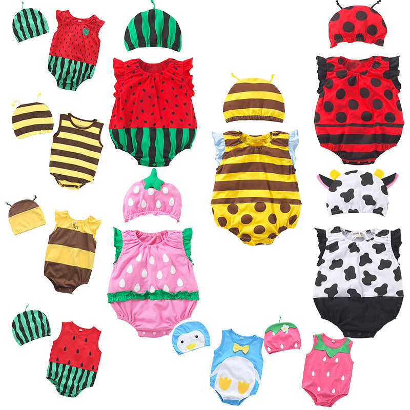 Baby Strampler aus Baumwolle, ärmellos – Bild 3 | LuxeStyle