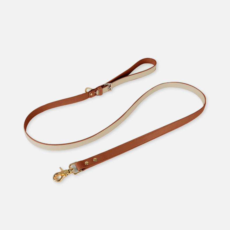 Leder-Geschirrset für kleine bis mittelgrosse Hunde – Bild 15 | LuxeStyle