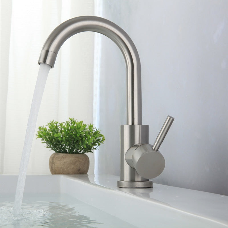 Edelstahl-Beckenarmatur, drehbar – Bild 4 | LuxeStyle